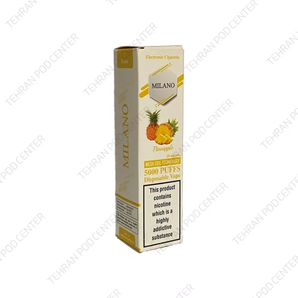 پاد میلانو آناناس 5000 پاف milano pineapple - Image 2