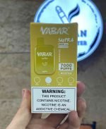 پاد یکبار مصرف 7000 هزار پاف ویبار طعم موز VABAR - Image 2