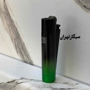فندک گازی کلیپر شاین سبز Clipper Shiny Green