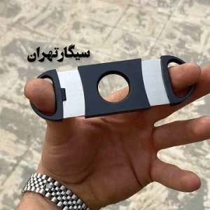 گیوتین کاتر سیگار برگ پلاستیکی مشکی کد 1 Cuter