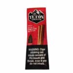 برگ 2 نخی تیتون سیگاریلو اسموت قرمز  TETON Smooth Cigar - Image 2