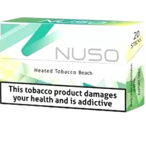 سیگار i Qos تنباکوی گرم نوسو بیچ NUSO Beach